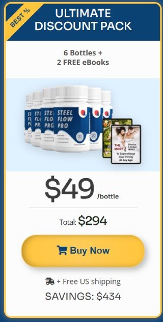 Steel Flow Pro 6 bottles package price